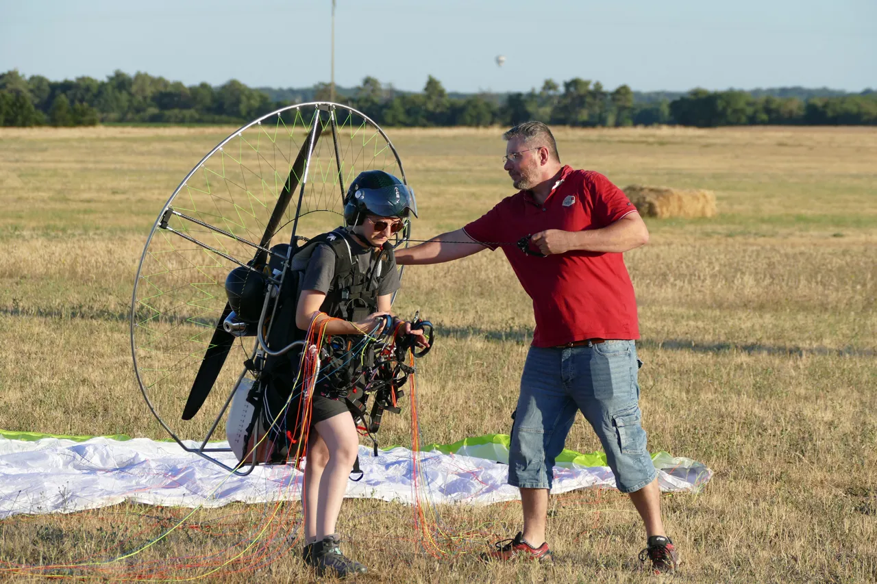 Fomation au paramoteur